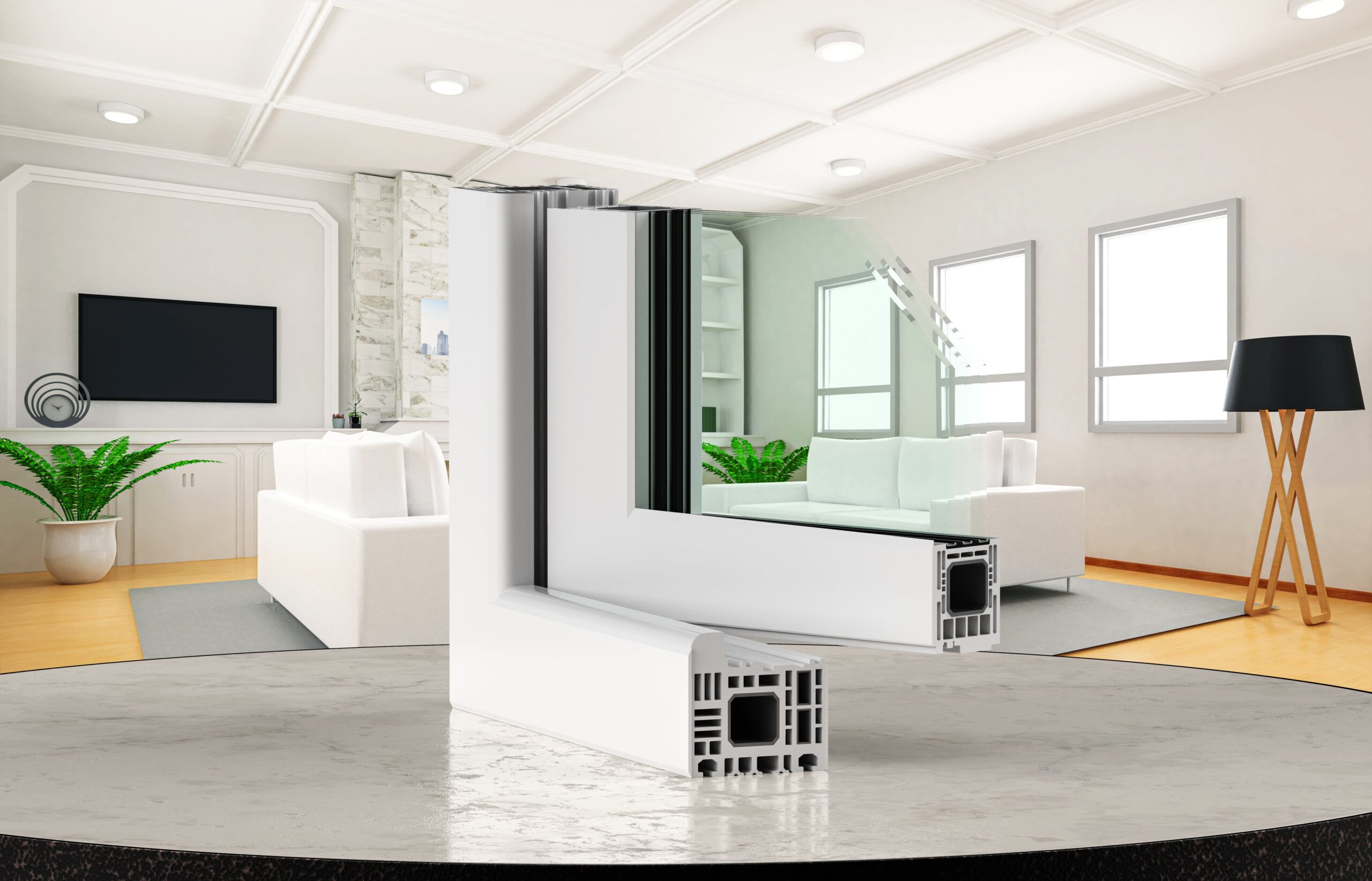 upvc-window-profile-frame-living-room