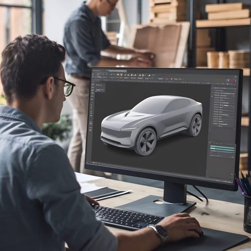 automotive-designer-working-desktop-computer-with-3d-cad-software-with-prototype-car-design